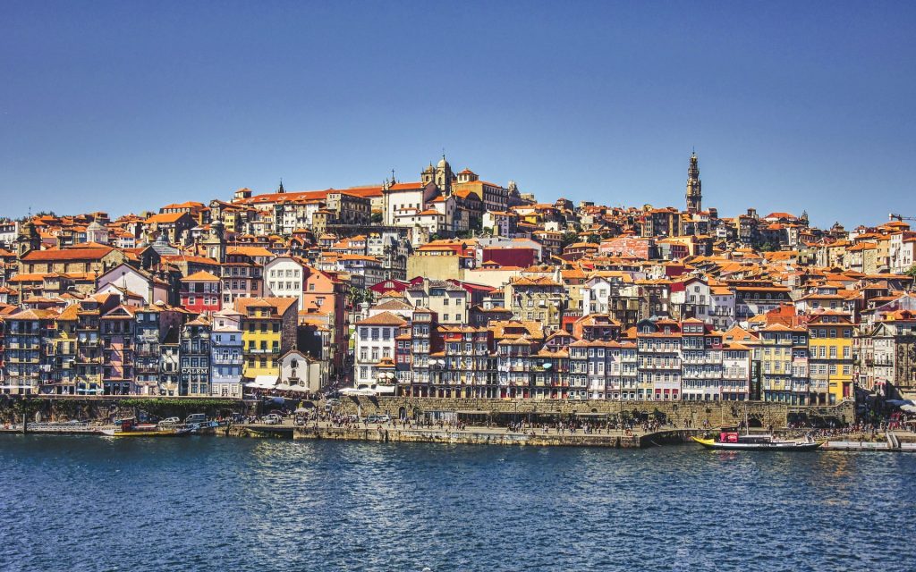 Vista para a cidade do Porto