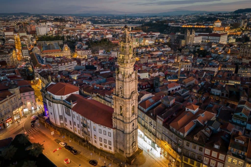 Há imagens incríveis do Porto visto de cima