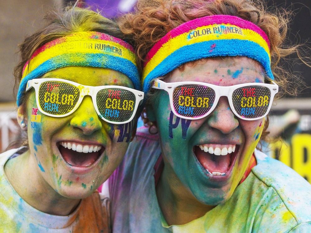 O The Color Run realiza-se em três cidades, sendo Braga a primeira a acolher a iniciativa, já no dia 21 de maio