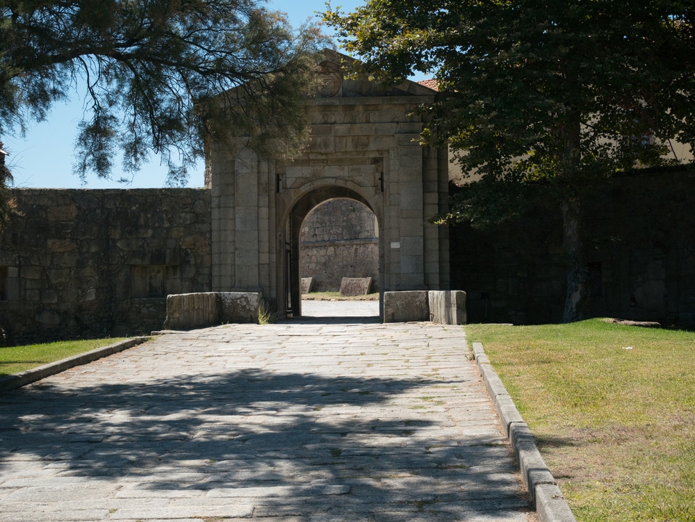 Entrada para o Forte de São João Baptista da Foz do Douro, no Porto