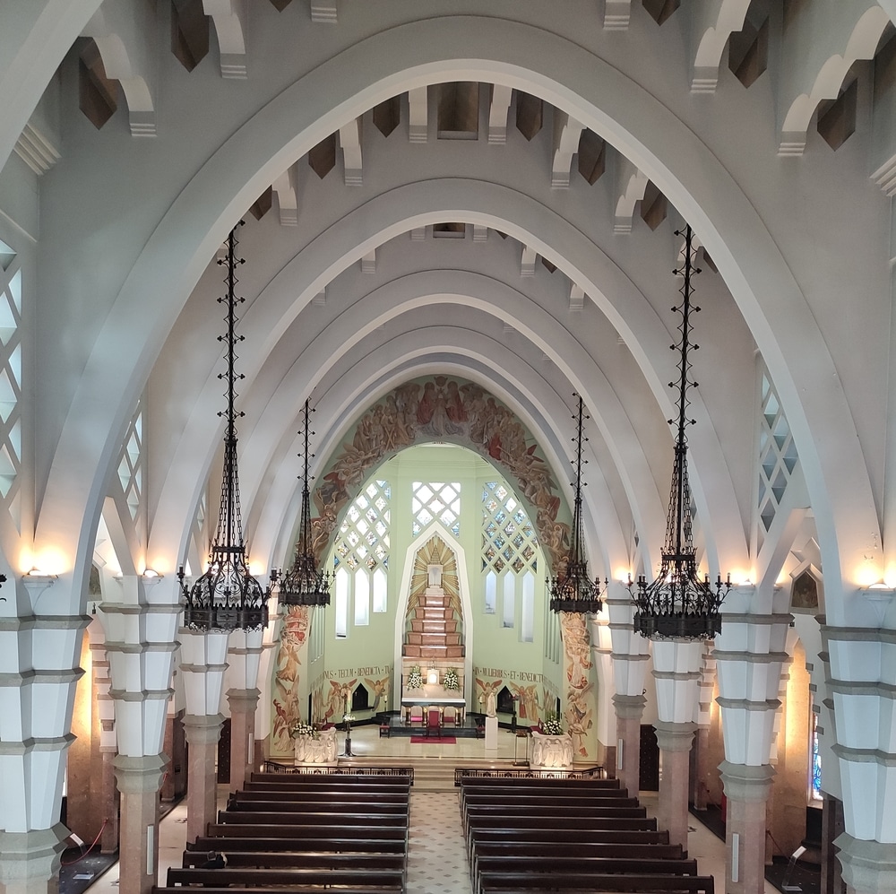Interior da Igreja da Nossa Senhora da Conceição, ou do Marquês, no Porto