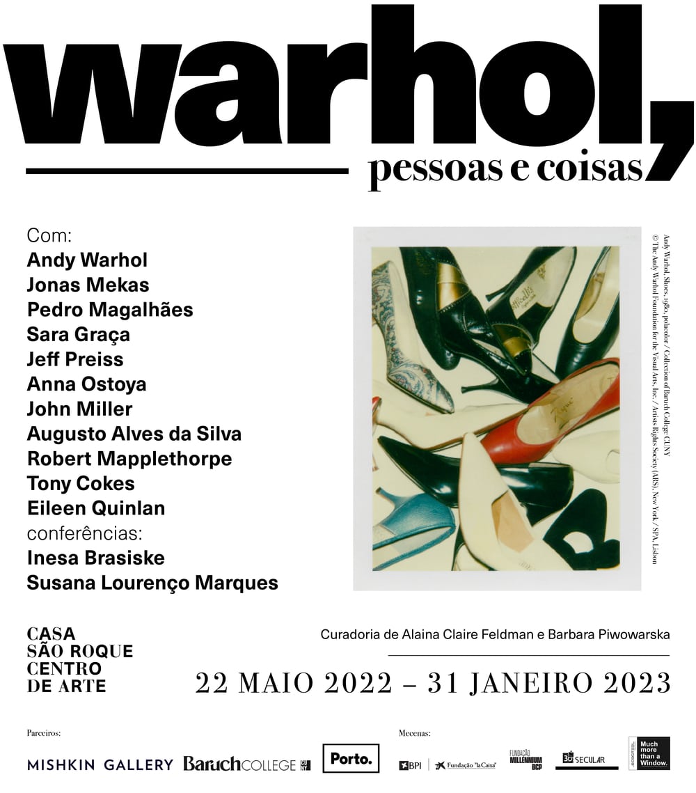 Obras de Andy Warhol em exposição exclusiva na Casa São Roque, no Porto