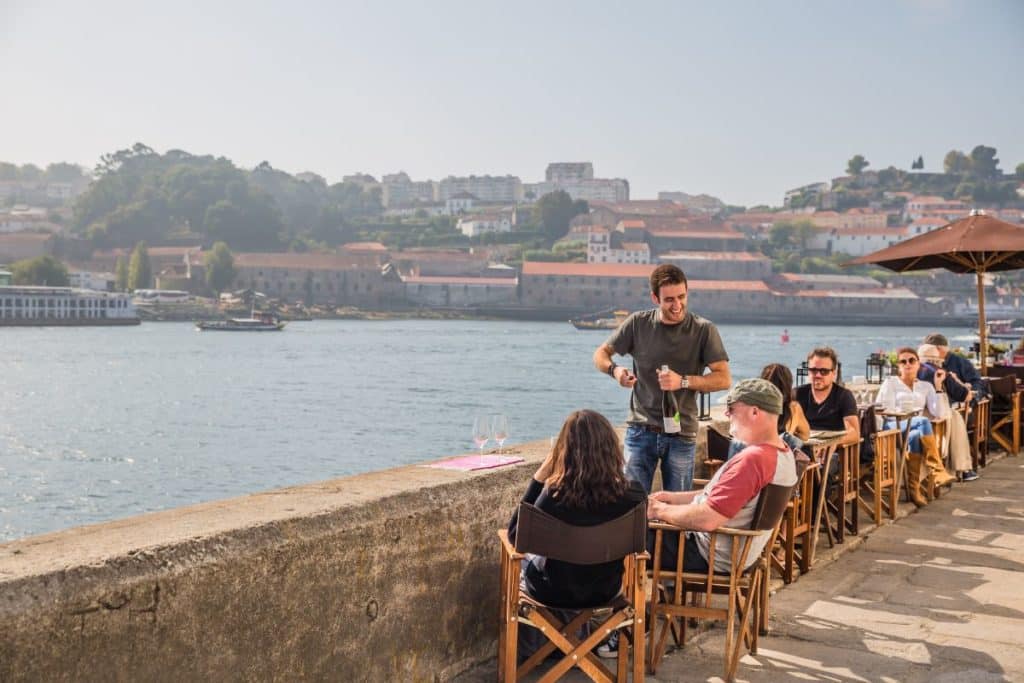 Vista do Porto para o rio Douro