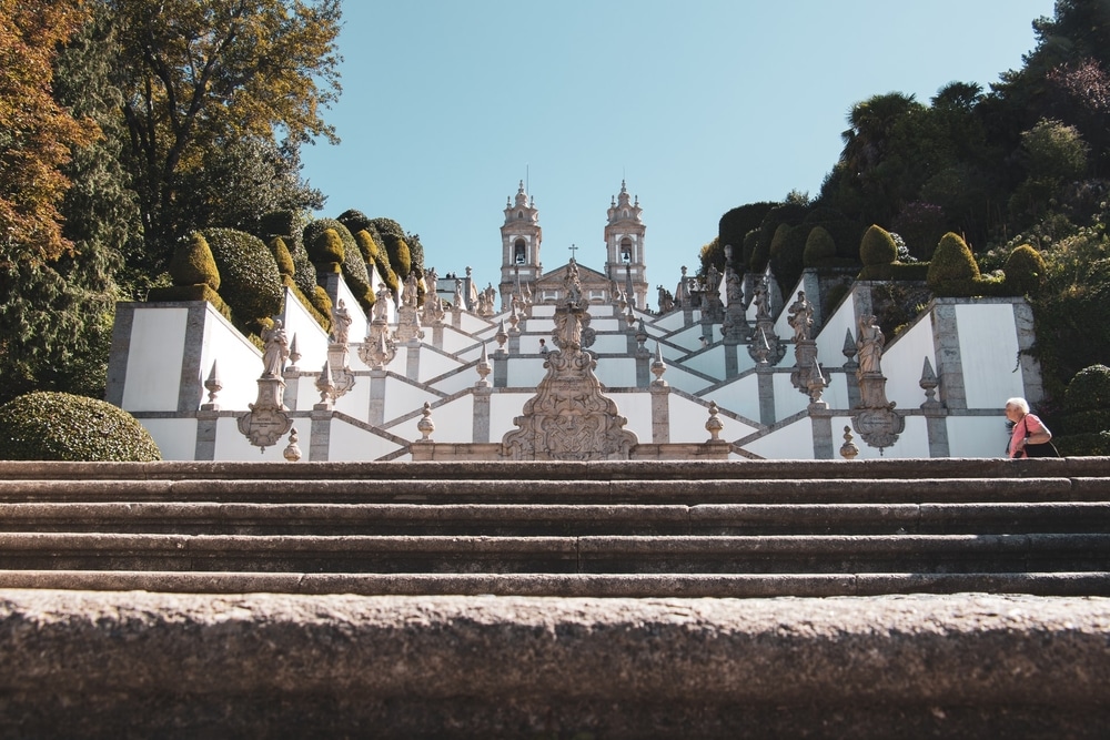O Santuário do Bom Jesus é um dos símbolos de Braga e Património Mundial da UNESCO