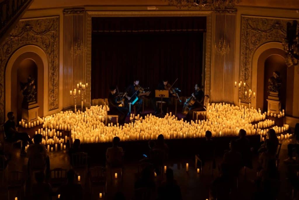 O Ateneu Comercial do Porto é palco de Concertos Candlelight