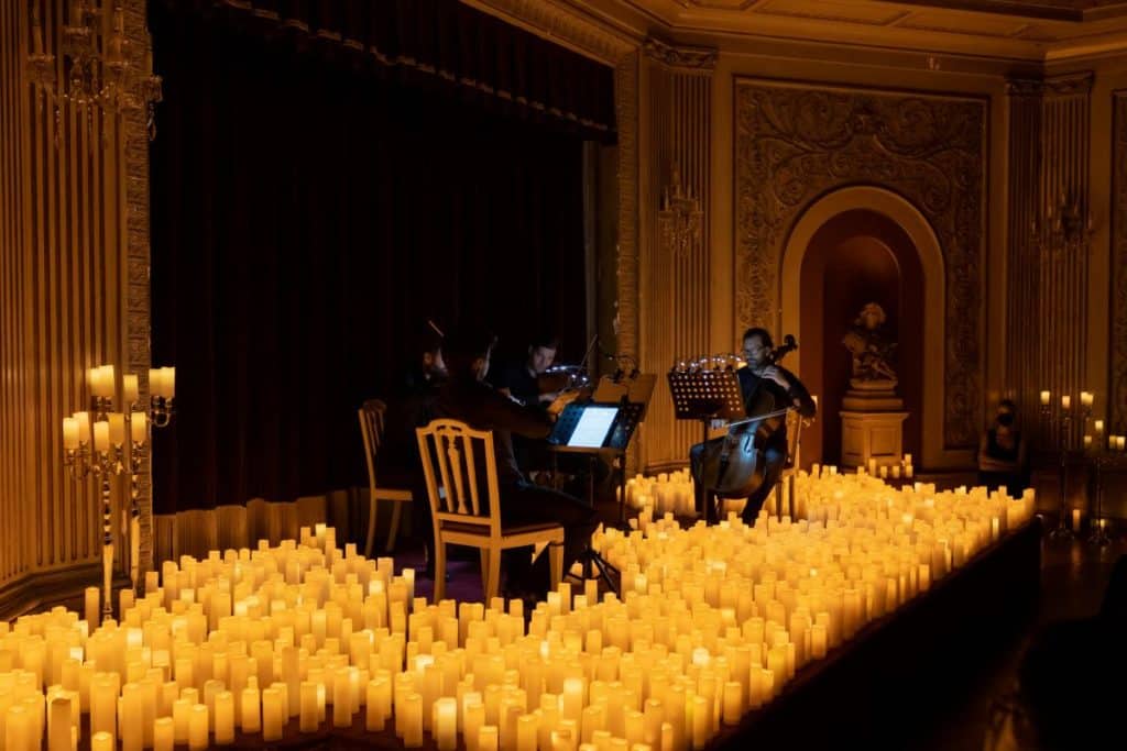 Concertos Candlelight na cidade do Porto
