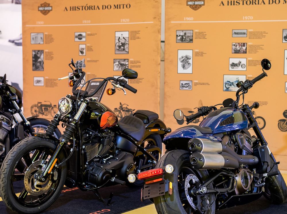 Exposição "A História do Mito - 120º Harley-Davidson”