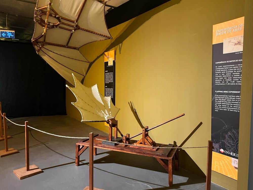 Leonardo da Vinci – Homem – Inventor – Artista, O Génio em exposição na Alfândega do Porto