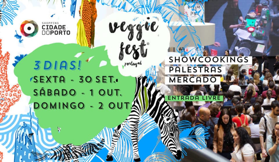 Veggie Fest chega este fim de semana ao Shopping Cidade do Porto