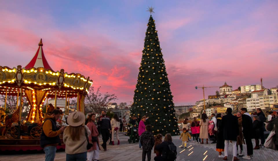 8 árvores de Natal do Grande Porto que ficam bem em qualquer fotografia