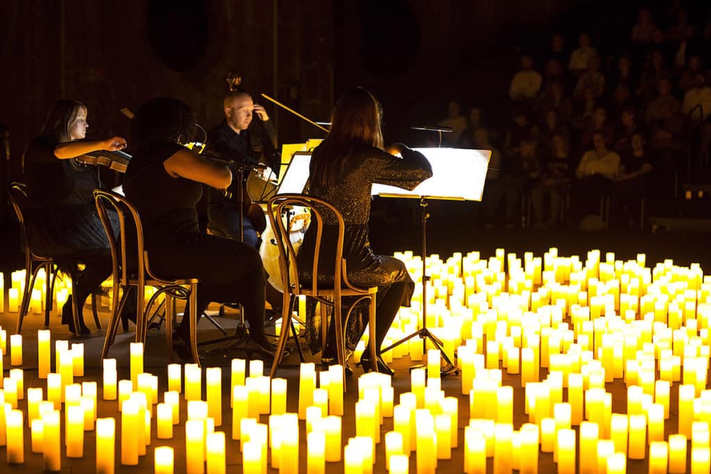 O Concerto Candlelight no Porto