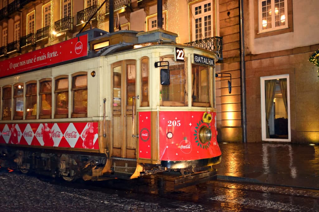 O Elétrico Histórico do Porto tem um programa especial de Natal