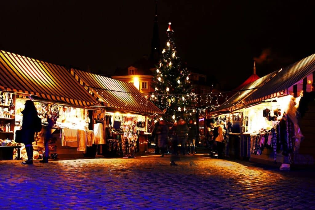 Há vários mercados de Natal espalhados pelo Grande Porto