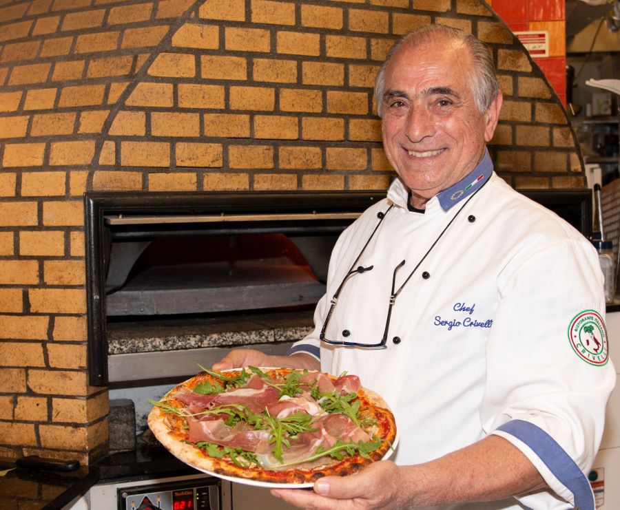 Chef italiano Sergio Crivelli, dono de um reconhecido restaurante em Matosinhos