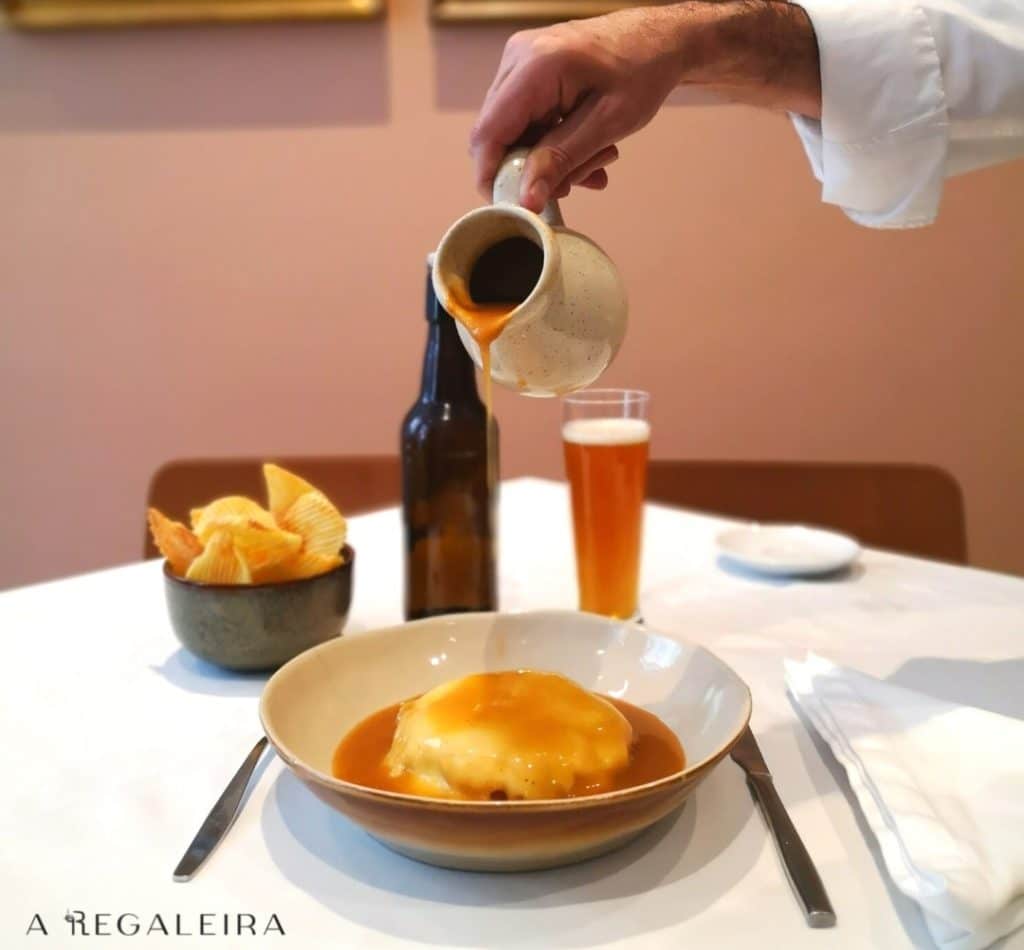 A Regaleira é o restaurante onde nasceu a receita original da francesinha