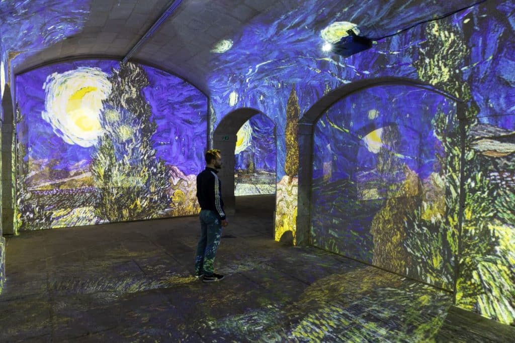 Living Van Gogh é uma das várias experiências imersivas no Porto
