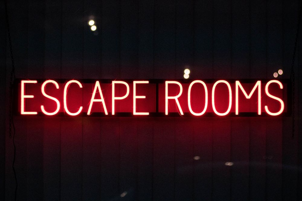 Escape rooms são uma boa atividade de team building